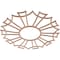 Ekena Millwork Augustus Wood Fretwork Pierced Ceiling Medallion, Cherry, 22"OD x 7 3/4"ID x 3/8"T CMWP22X22X0375AUCH - alternate 2